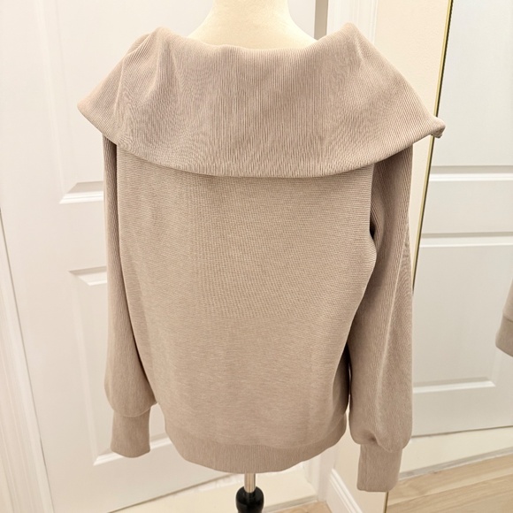 VARLEY OTTOMAN HALF ZIP PULLOVER SMALL - Picture 6 of 8